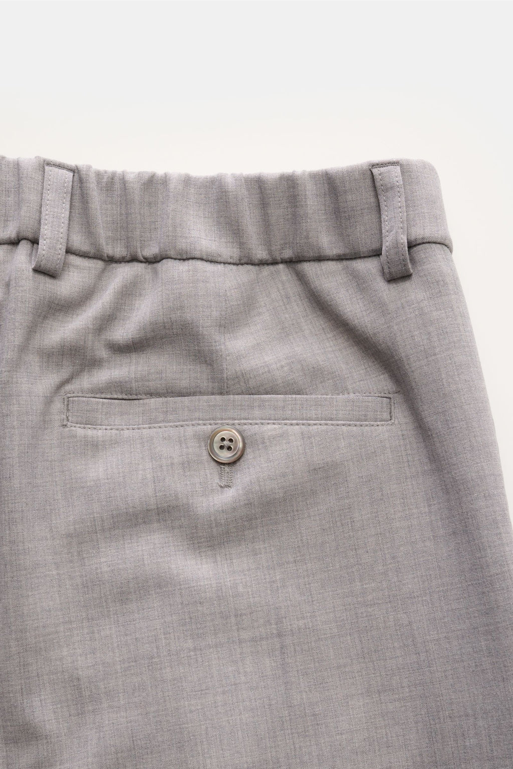 Marco Pescarolo Wool trousers 'Far' - grey mottled