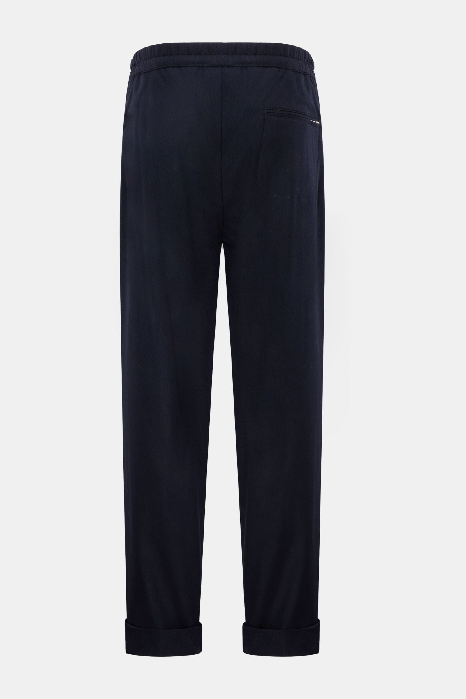 Marco Pescarolo Wool jogger pants 'Varenne' - navy