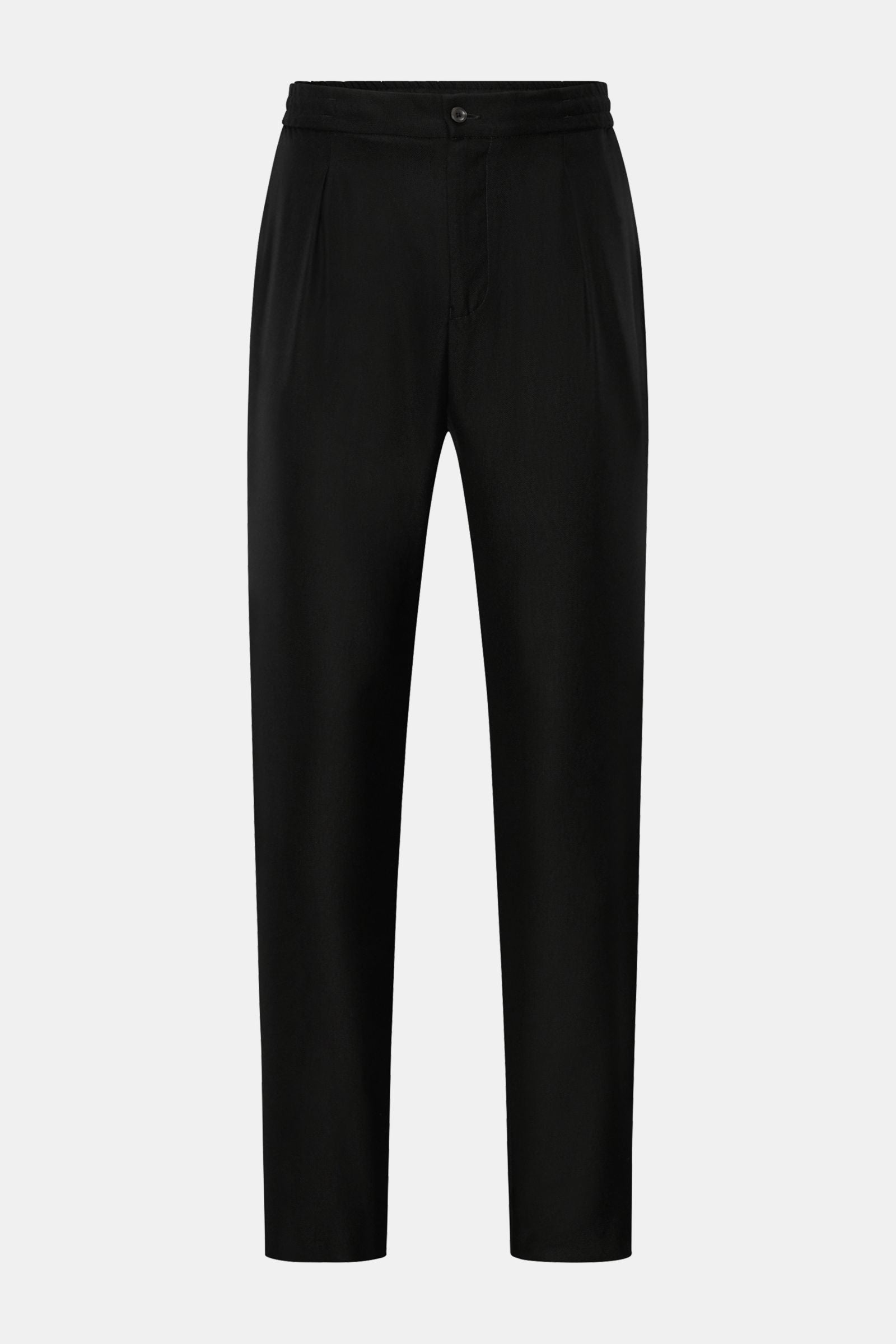 Marco Pescarolo Cashmere jogger pants 'Chiaia' - Black