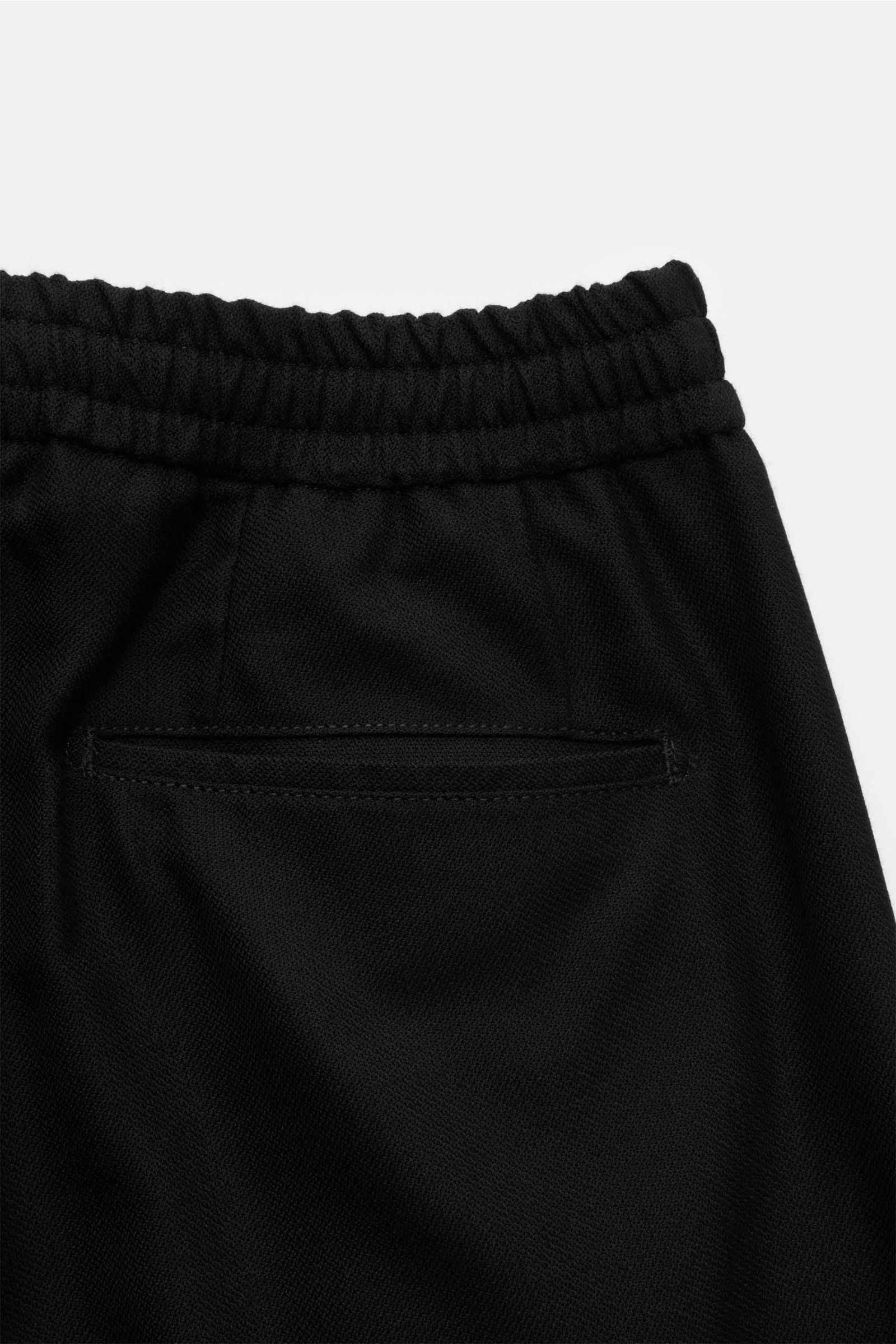 Marco Pescarolo Cashmere jogger pants 'Chiaia' - Black