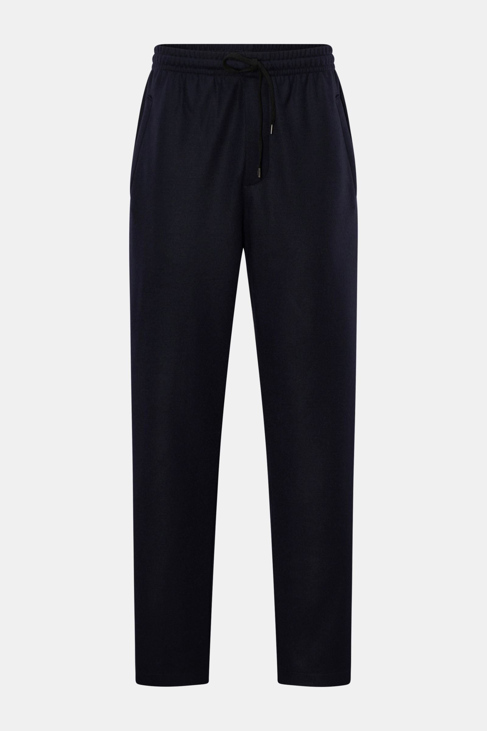 Harris Wharf London  Merino jogger pants - navy