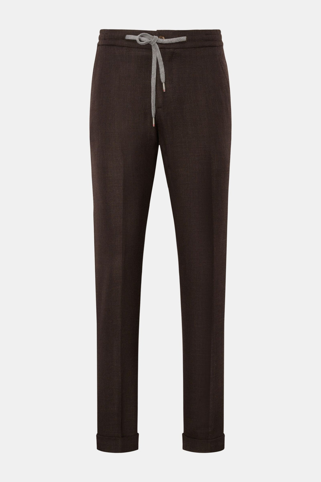 Marco Pescarolo Jogger pants 'Caracciolo' - dark brown