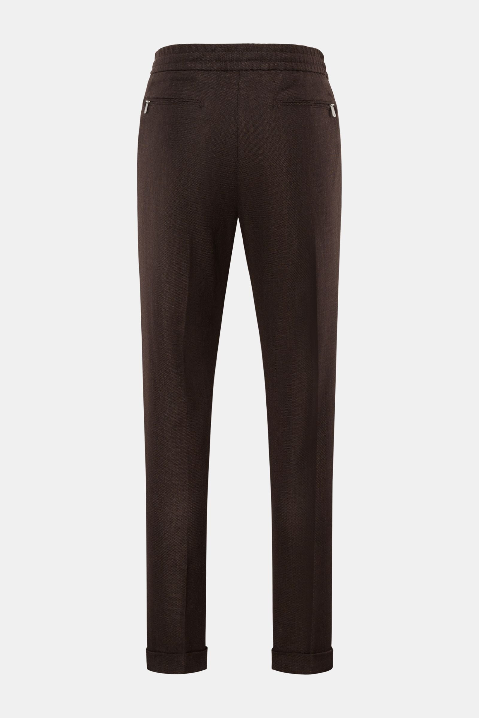Marco Pescarolo Jogger pants 'Caracciolo' - dark brown