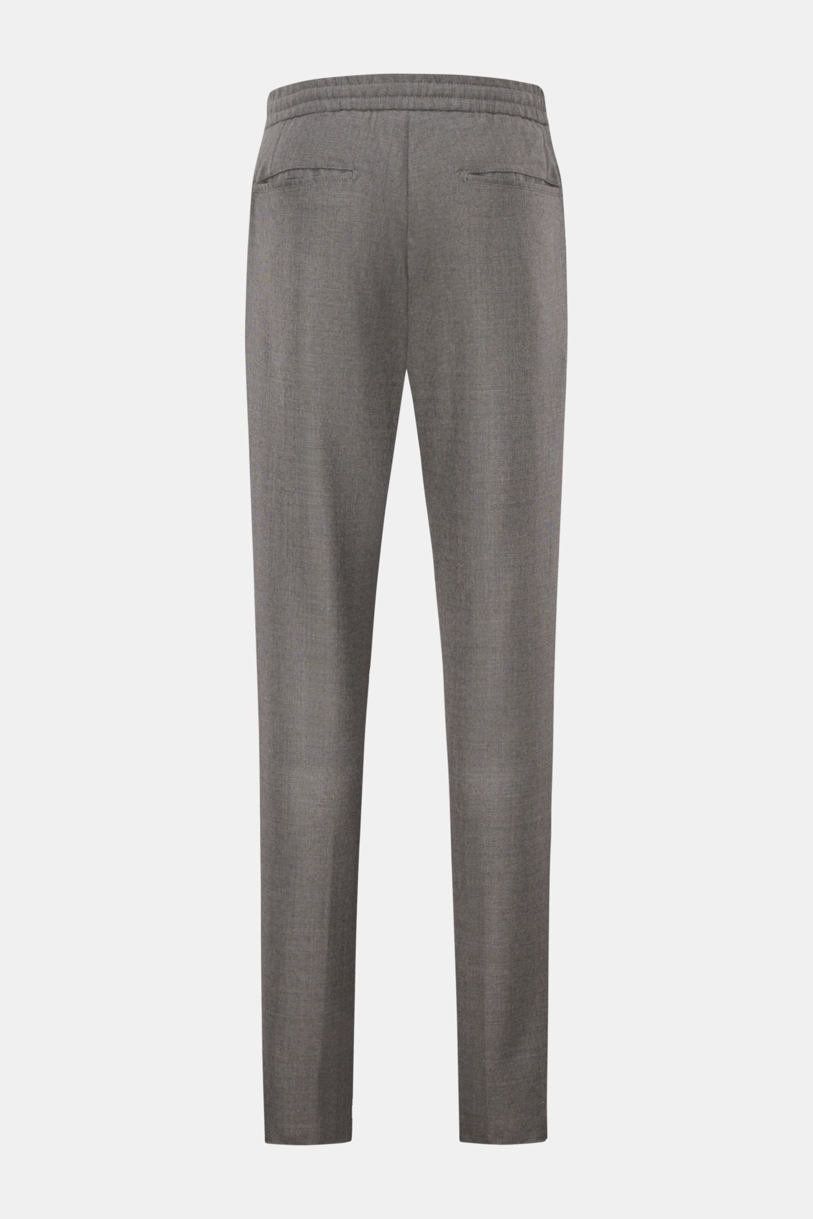 Marco Pescarolo Wool jogger pants 'Chiaia' - Dark grey
