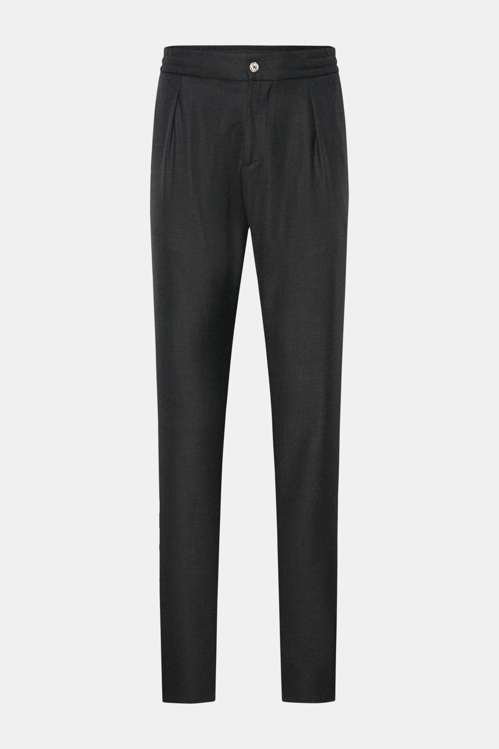 Marco Pescarolo Wool jogger pants 'Chiaia' - Anthracite
