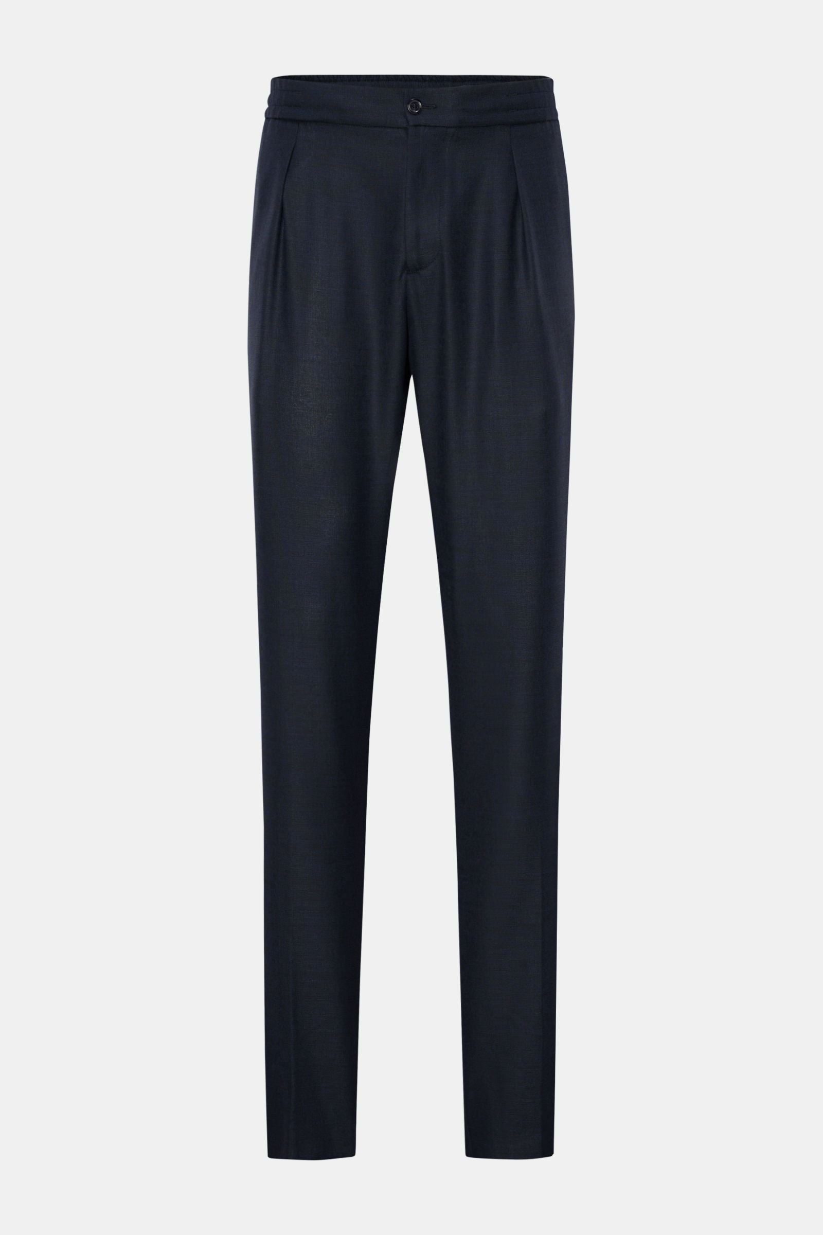 Marco Pescarolo Wool jogger pants 'Chiaia' - Navy