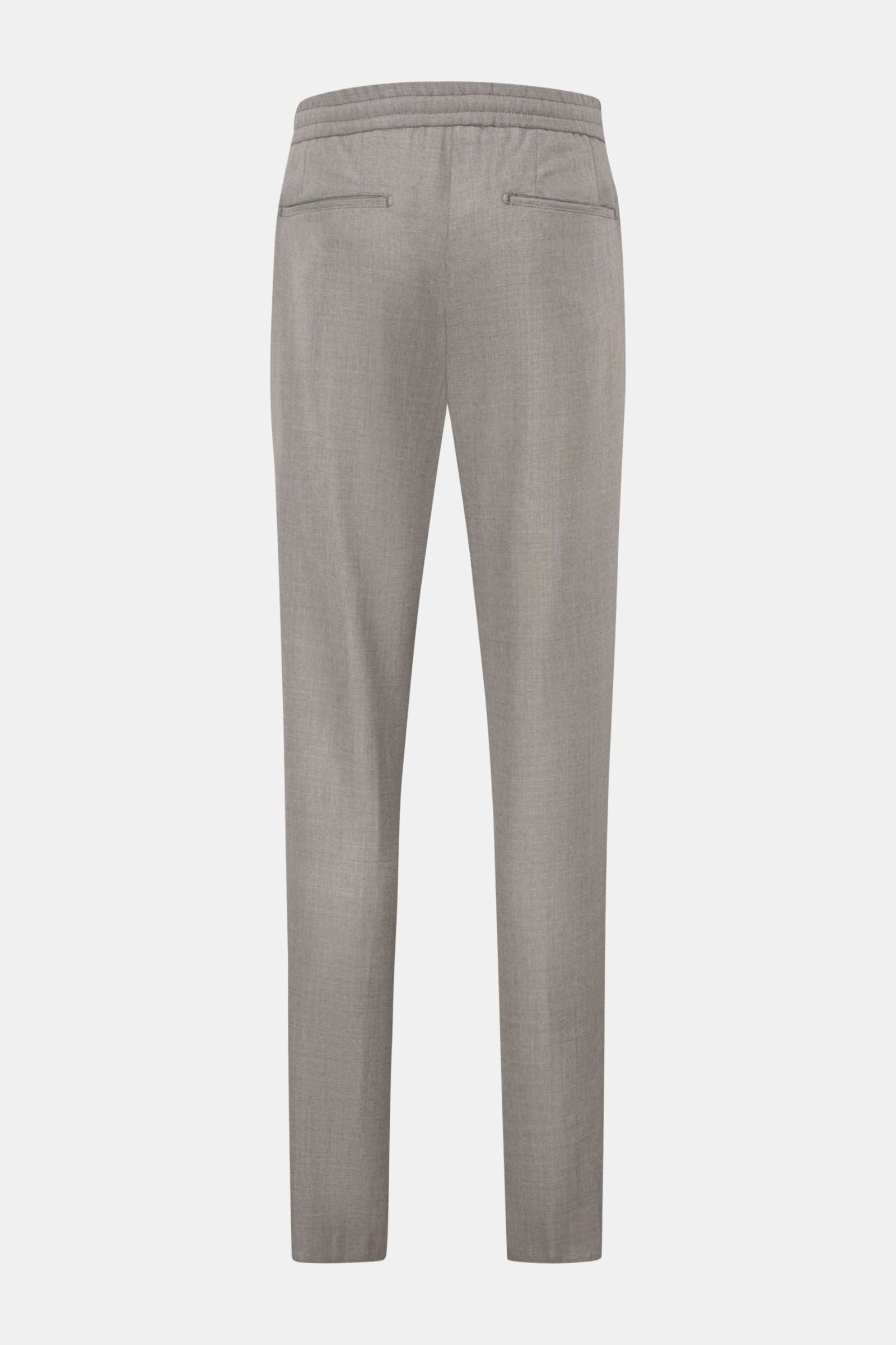 Marco Pescarolo Wool jogger pants 'Chiaia' - Grey