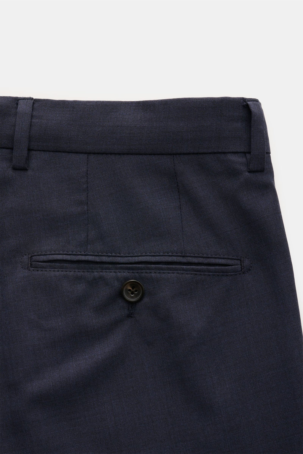 Windsor Wool trousers 'Peso' - navy mottled