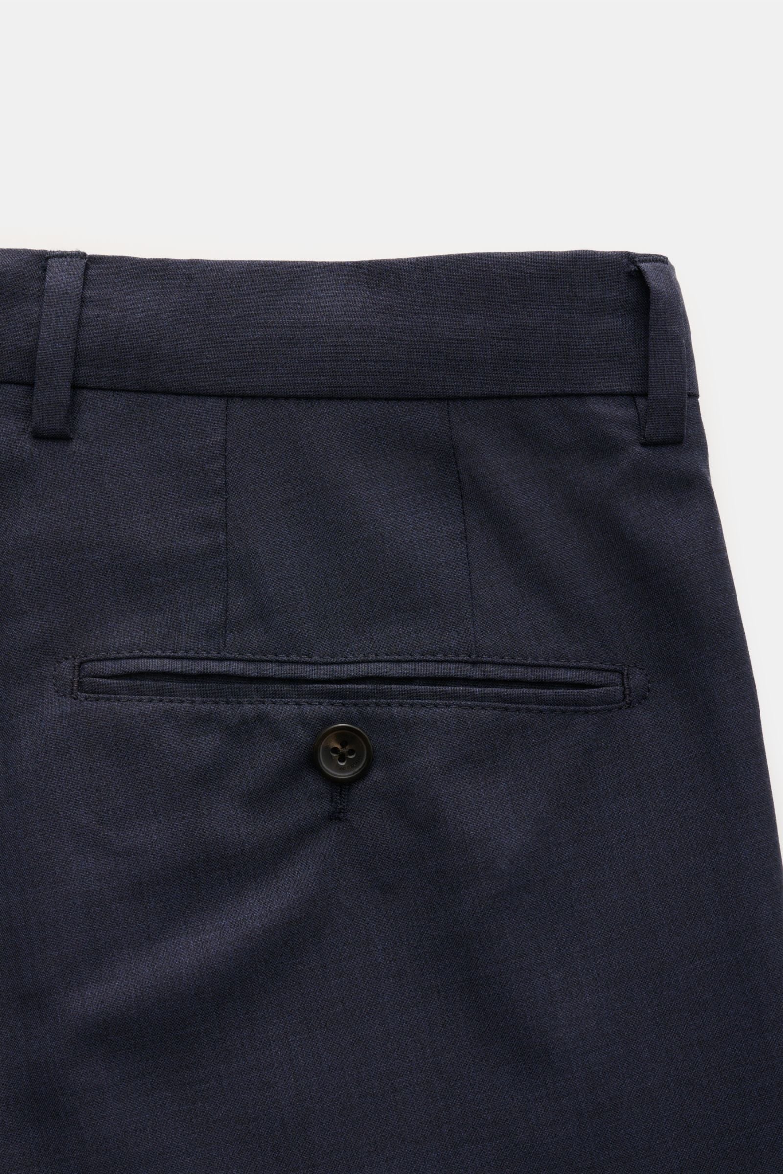 Windsor Wool trousers 'Peso' - navy mottled