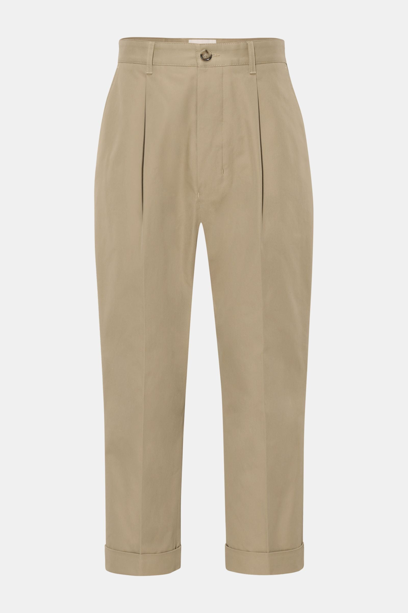 Ami Paris Chinos 'Carrot Oversized' - sand