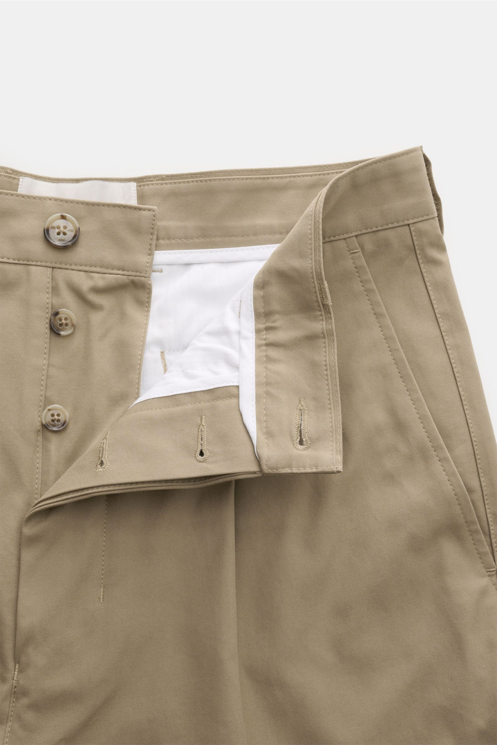 Ami Paris Chinos 'Carrot Oversized' - sand