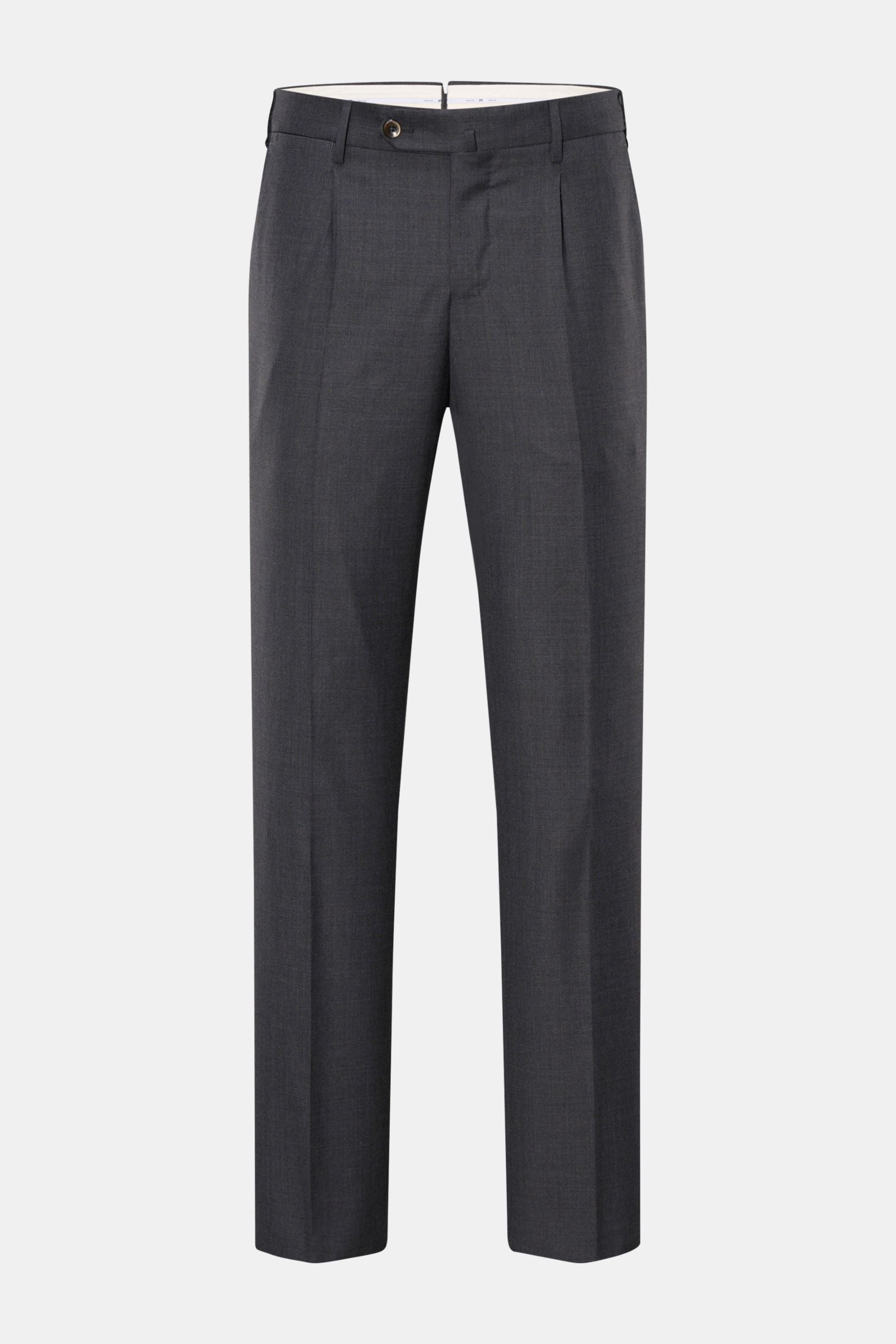 PT Torino Wool trousers 'City' - Dark grey