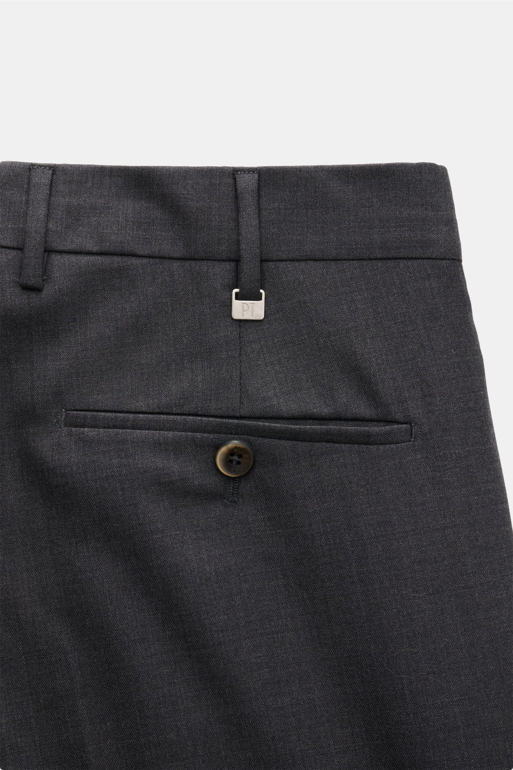 PT Torino Wool trousers 'City' - Dark grey
