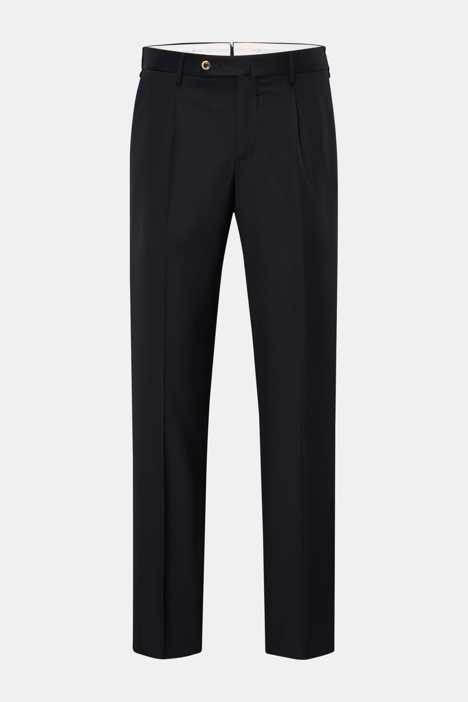 PT Torino Wool trousers 'City' - Black