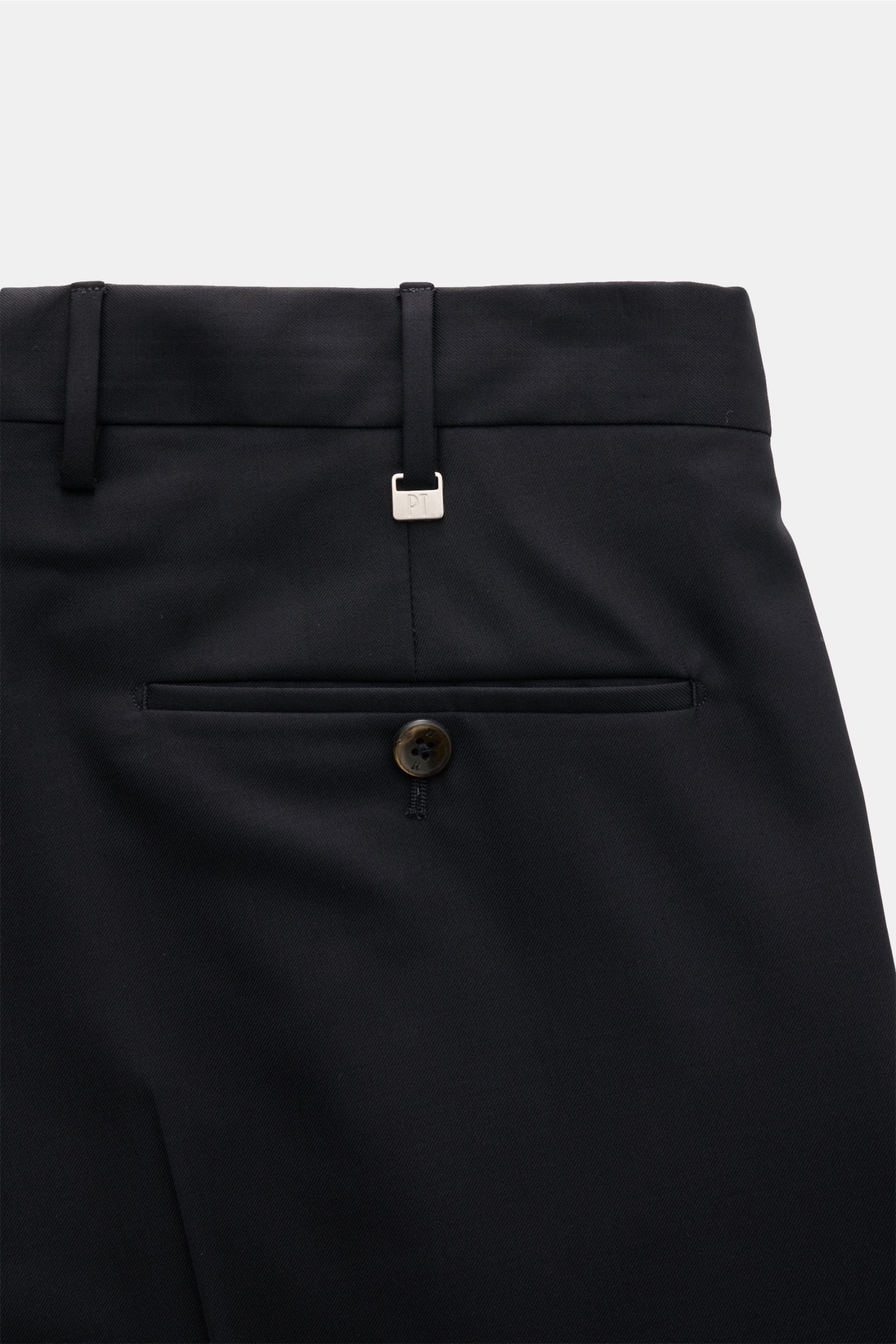PT Torino Wool trousers 'City' - Black