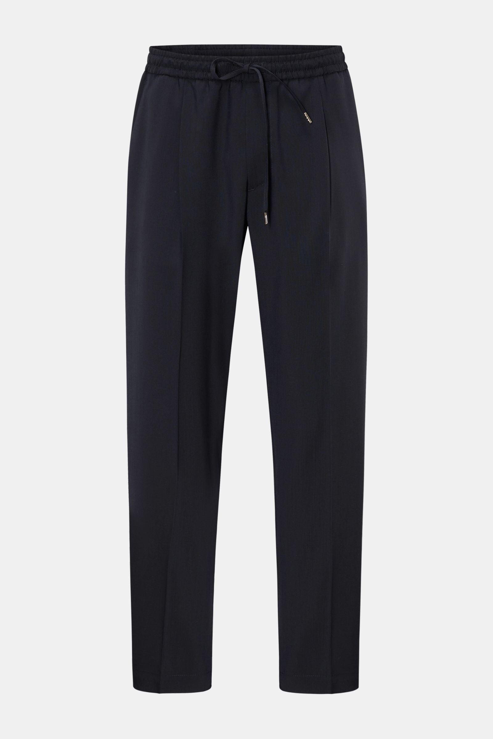 Briglia 1949 Wool jogger pants 'Wimbledon' - Dark navy