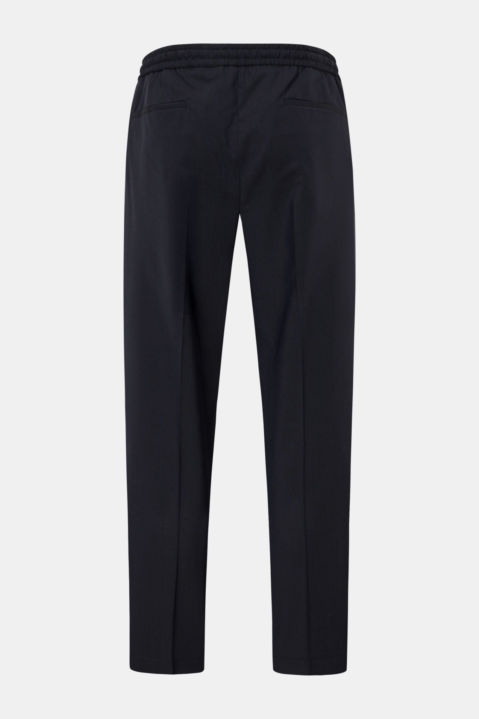 Briglia 1949 Wool jogger pants 'Wimbledon' - Dark navy