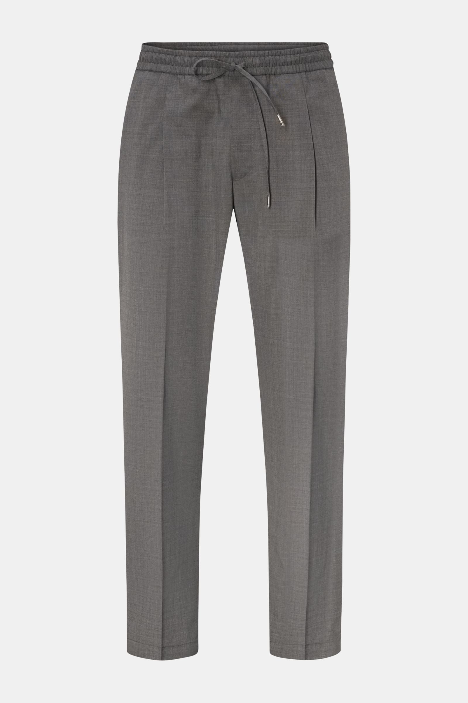 Briglia 1949 Wool jogger pants 'Wimbledon' - Grey