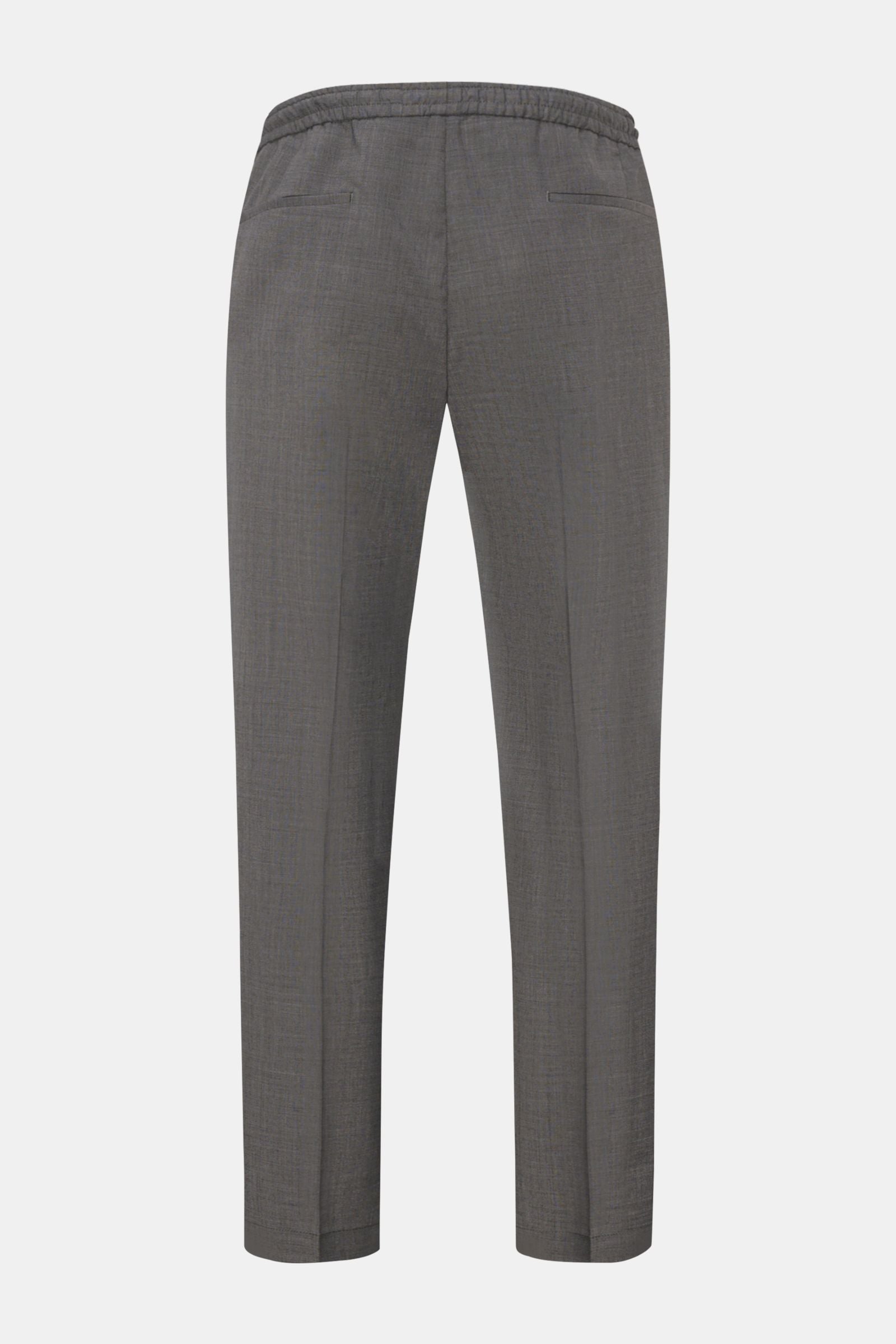 Briglia 1949 Wool jogger pants 'Wimbledon' - Grey