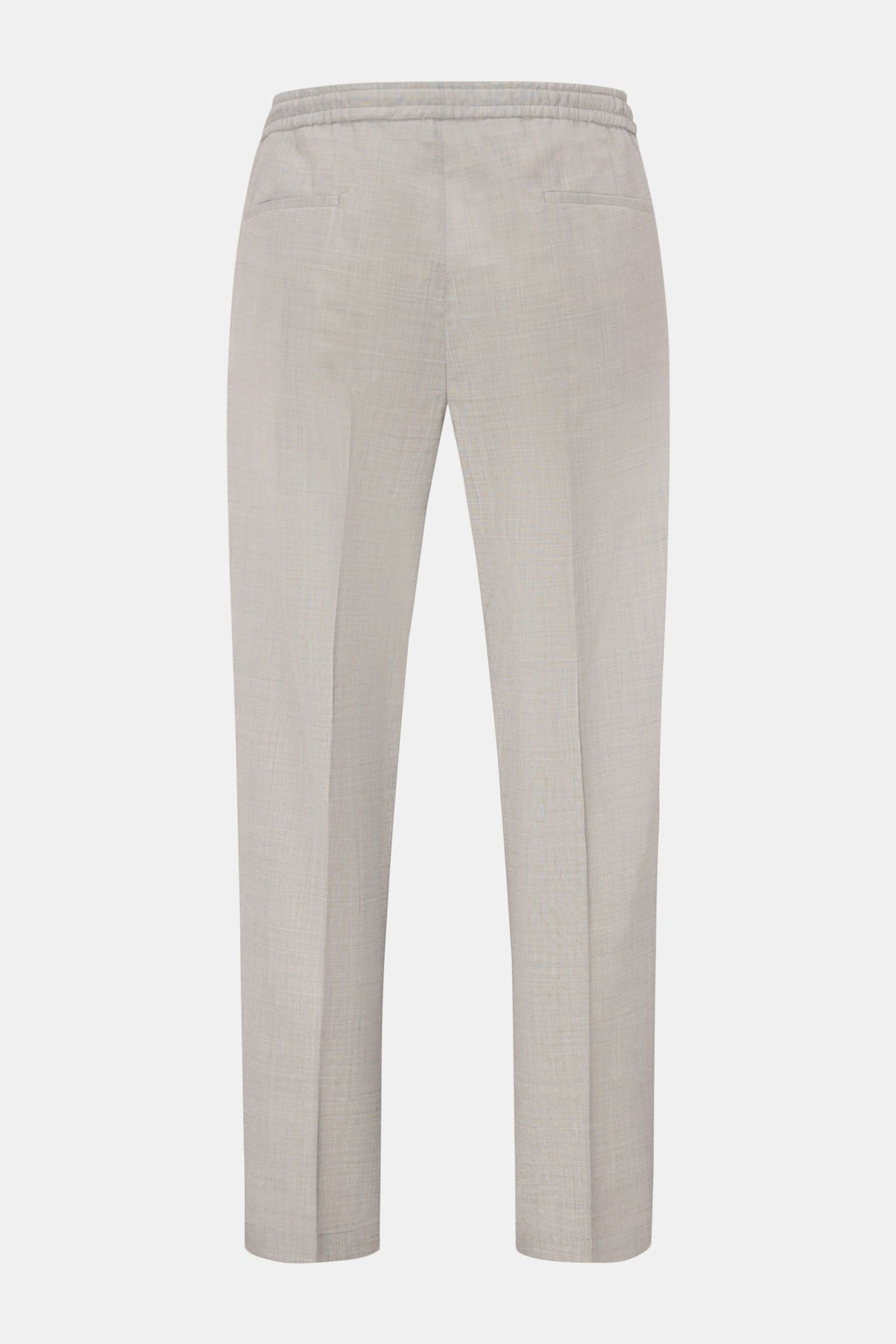Briglia 1949 Wool jogger pants 'Wimbledon' - Light grey