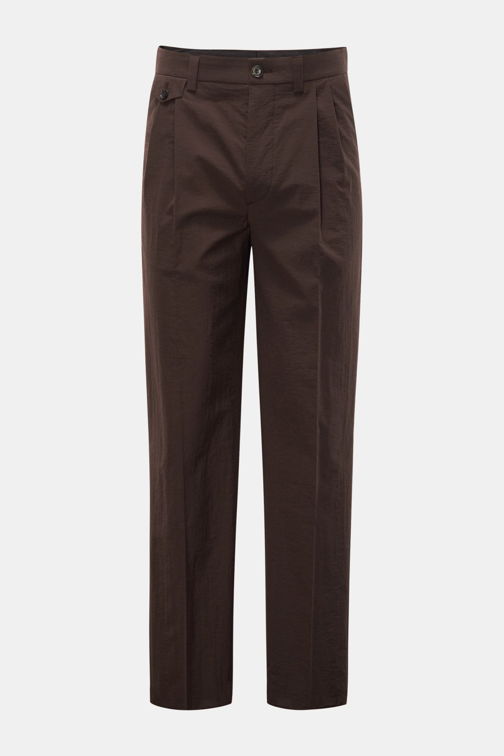 Nanushka Trousers 'Gini' - dark brown