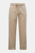 Nanushka Jogger pants 'Morris' - beige