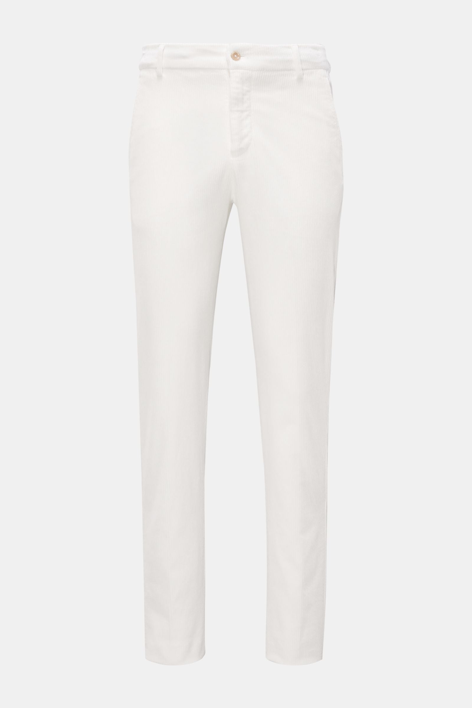 Marco Pescarolo Corduroy jogger pants 'Manu' - White