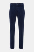 Marco Pescarolo Corduroy jogger pants 'Manu' - Navy