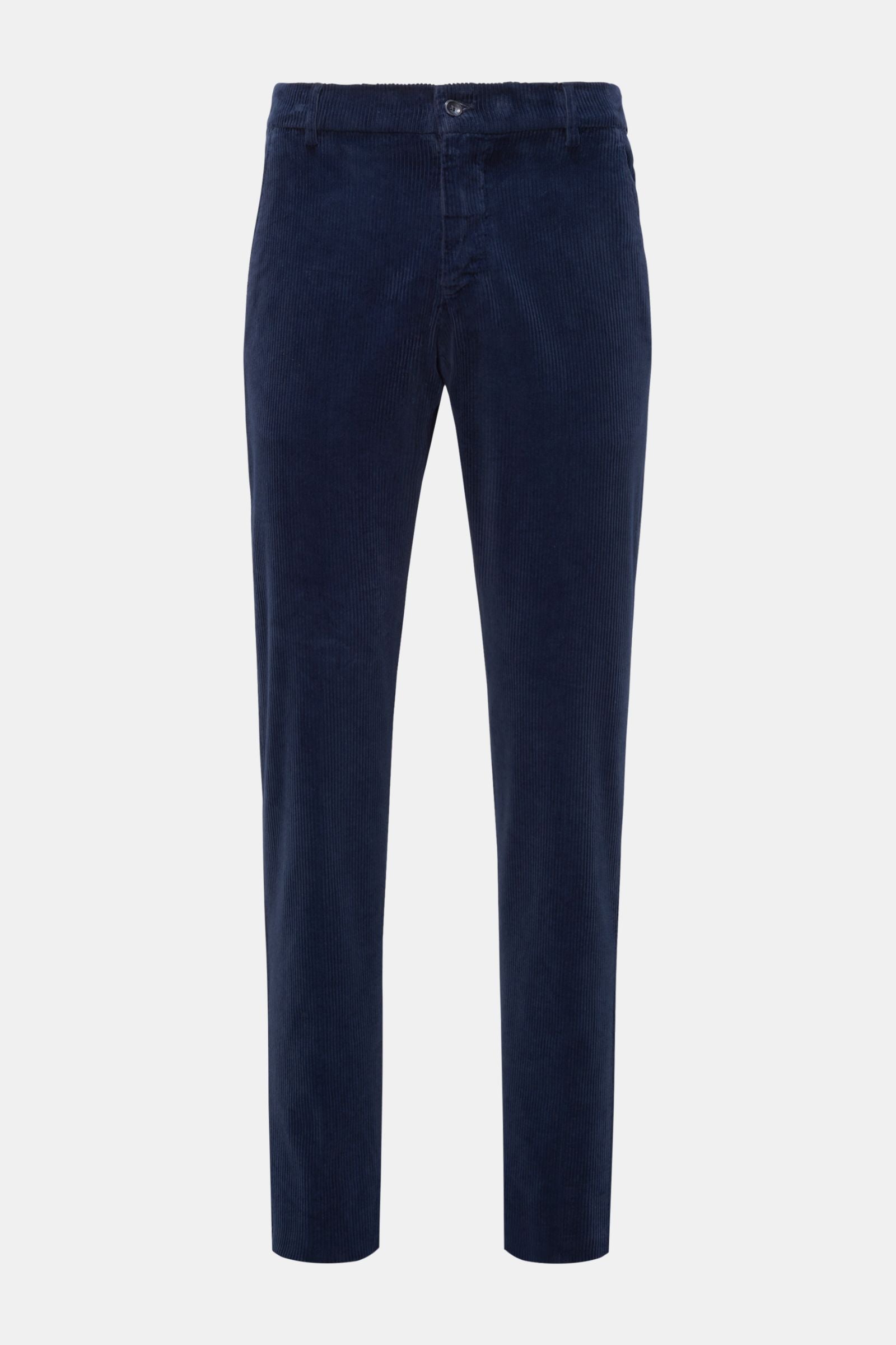 Marco Pescarolo Corduroy jogger pants 'Manu' - Navy