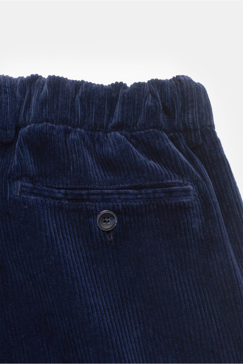 Marco Pescarolo Corduroy jogger pants 'Manu' - Navy