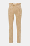 PT Torino Corduroy pants 'Master Fit' - beige