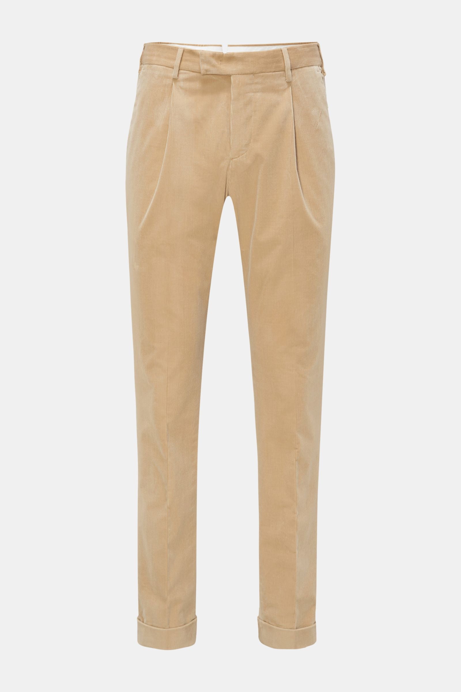 PT Torino Corduroy pants 'Master Fit' - beige