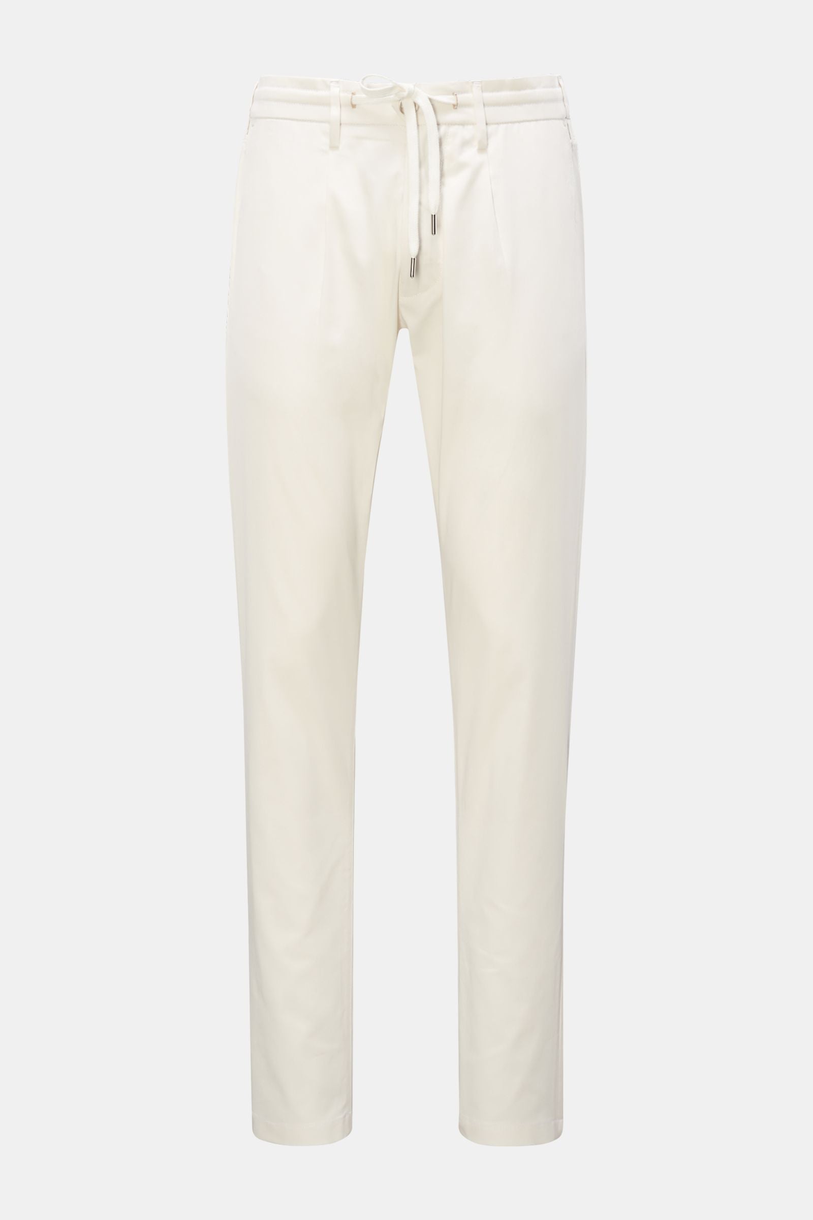 Ace Denim Jogger pants 'Soft Chino' - off white