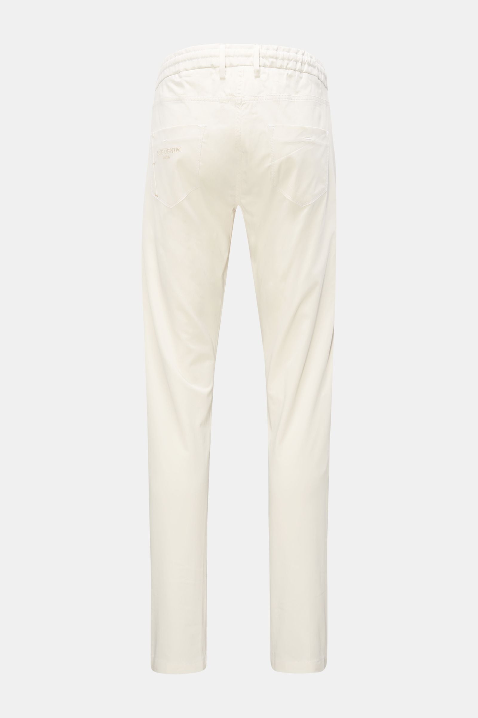 Ace Denim Jogger pants 'Soft Chino' - off white