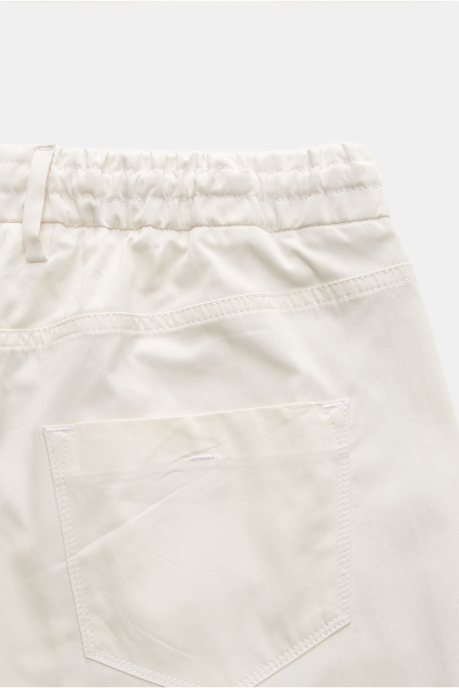 Ace Denim Jogger pants 'Soft Chino' - off white