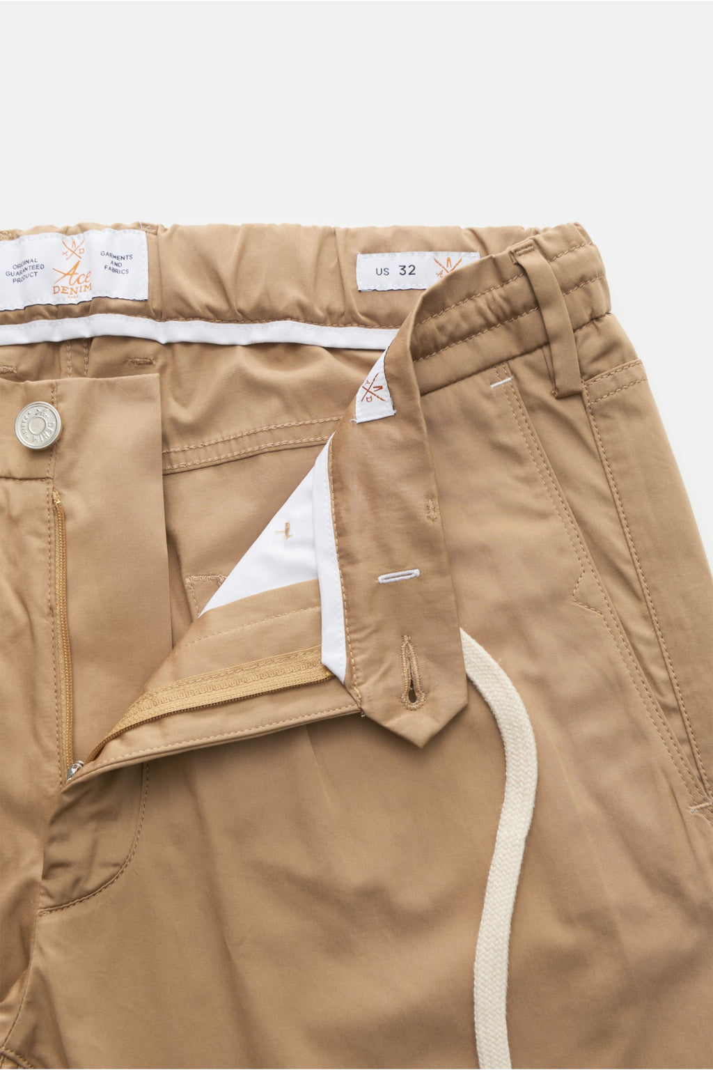 Ace Denim Jogger pants 'Soft Chino' - Beige