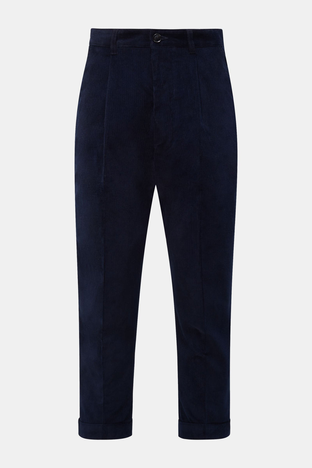 Ami Paris Corduroy trousers 'Carrot' - navy