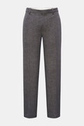 Circolo 1901 Jersey trousers - grey black checked