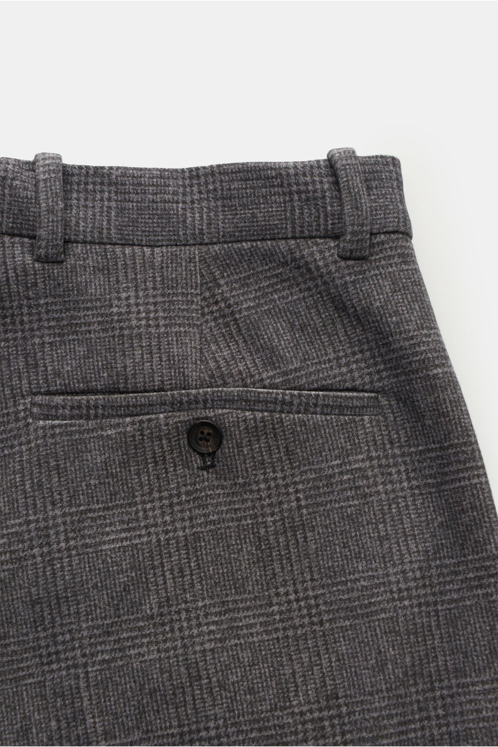 Circolo 1901 Jersey trousers - grey black checked