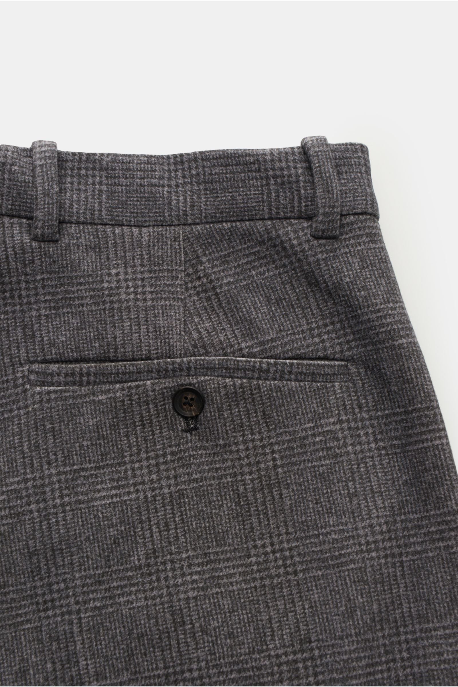 Circolo 1901 Jersey trousers - grey black checked