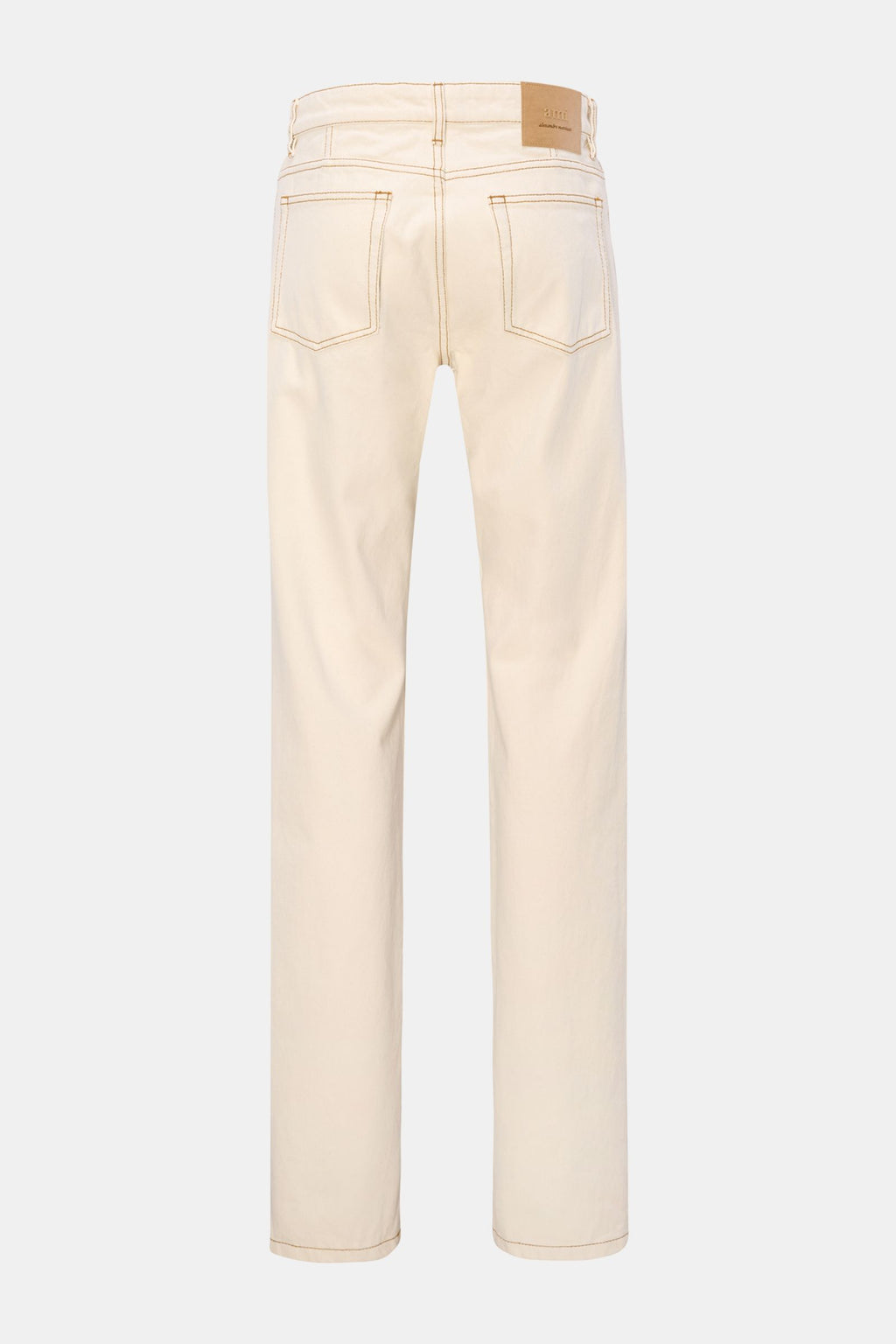 Ami Paris Jeans 'Classic Fit' - cream