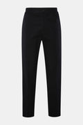 A.P.C. Seersucker jogger pants 'Joaquin' - black