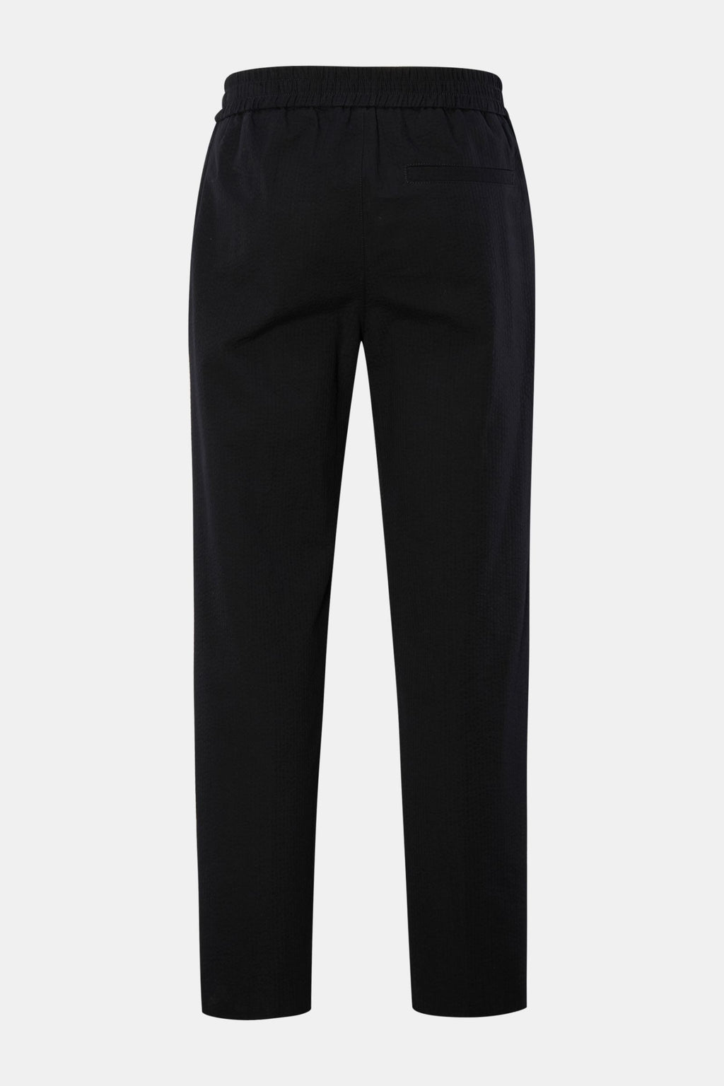 A.P.C. Seersucker jogger pants 'Joaquin' - black