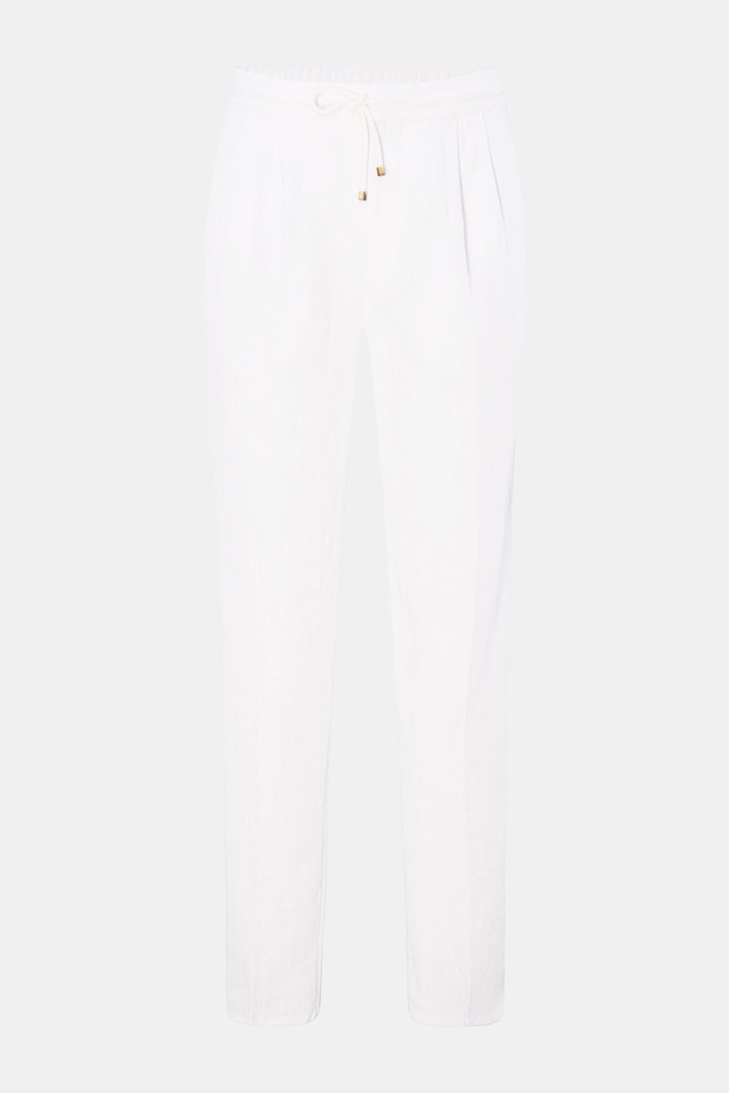 Brunello Cucinelli Linen jogger pants 'Leisure Fit' - white