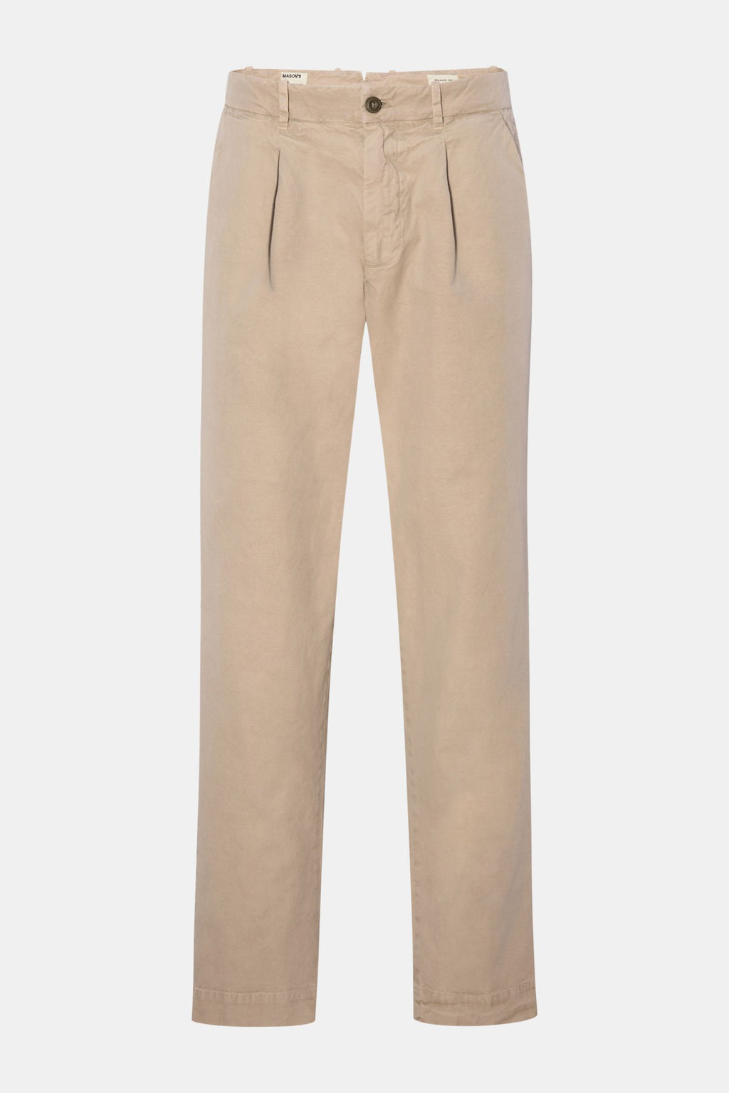 Mason's Cotton trousers 'Pinces' - Beige