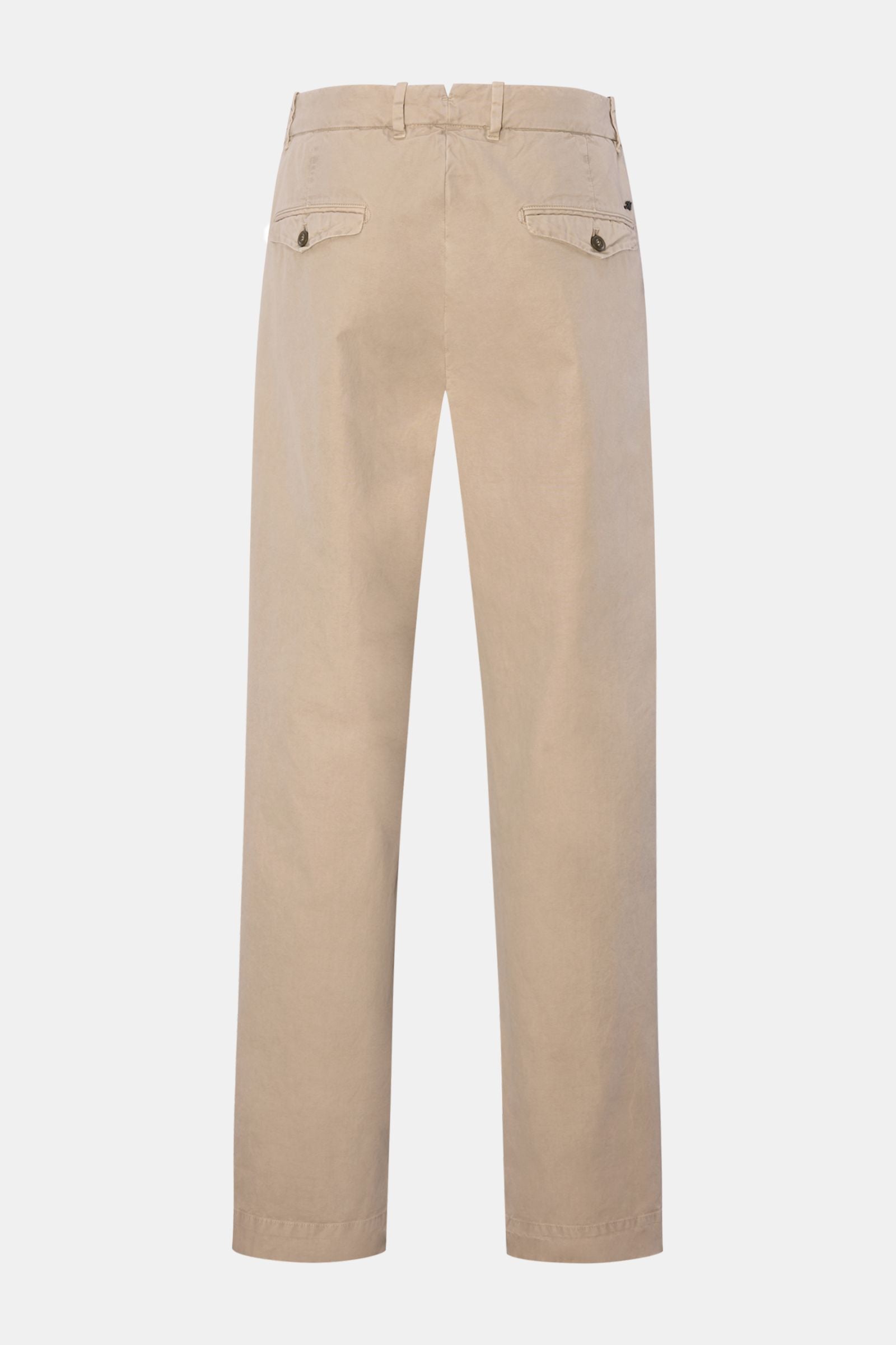 Mason's Cotton trousers 'Pinces' - Beige