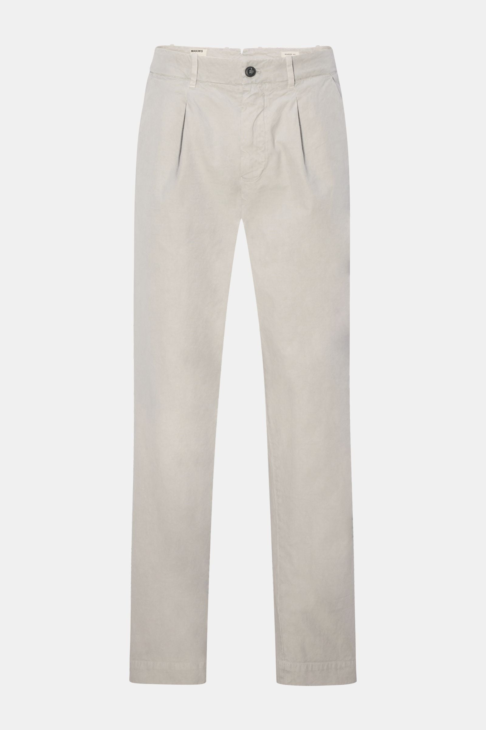 Mason's Cotton trousers 'Pinces' - Sand