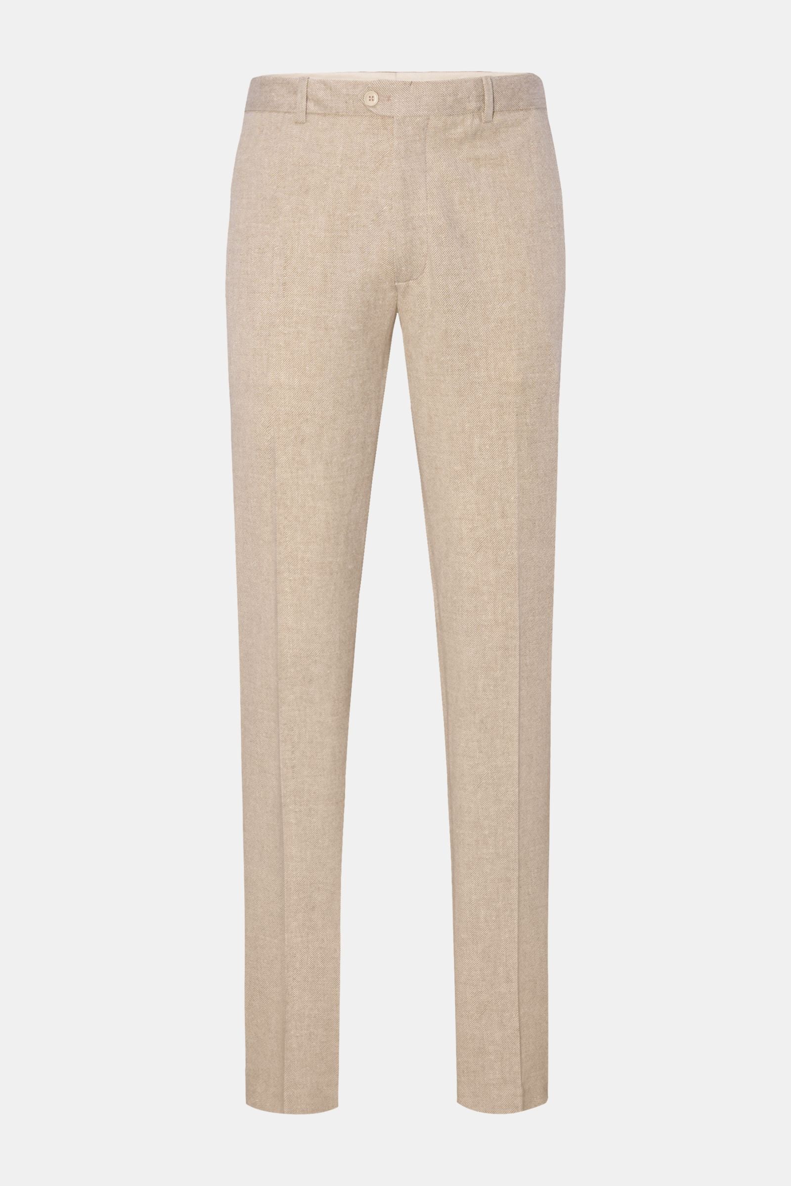Circolo 1901 Jersey trousers - beige mottled