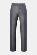 Hindustrie Trousers grey-e - Grey blue