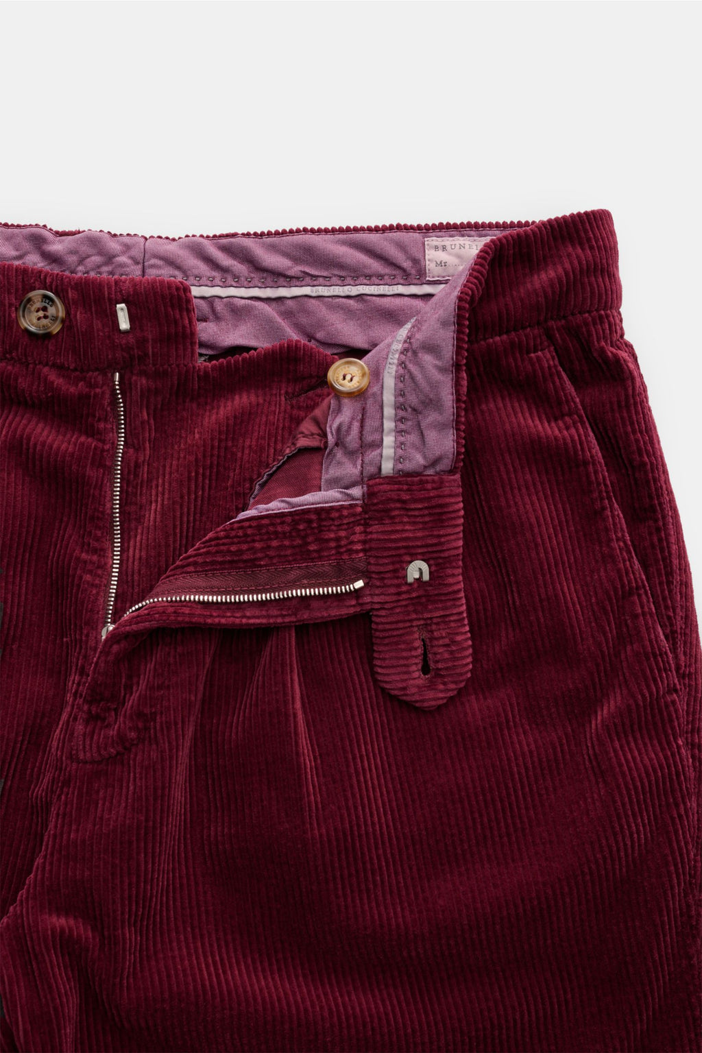 Brunello Cucinelli Corduroy snd - Burgundy